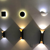 Nouvelle applique murale étanche extérieure IP65 10W 12W LED applique murale pour jardin nordique moderne luminaires lumineux décorer Art Restaurant