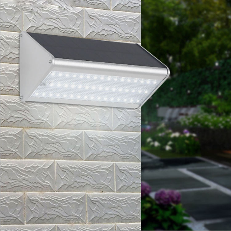 Applique murale à capteur de mouvement PIR à infrarouge humain à lumière solaire à LED pour appliques murales solaires de jardin Pathway Garden
