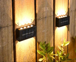 Solaire extérieur jardin lampe maison applique décoration disposition mur nouveau haut et bas atmosphère lumineuse applique murale