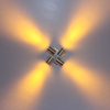 Applique Murale Led Murale 2W 4W Lumière d'Escalier d'Angle pour la Décoration de la Pièce Intérieure