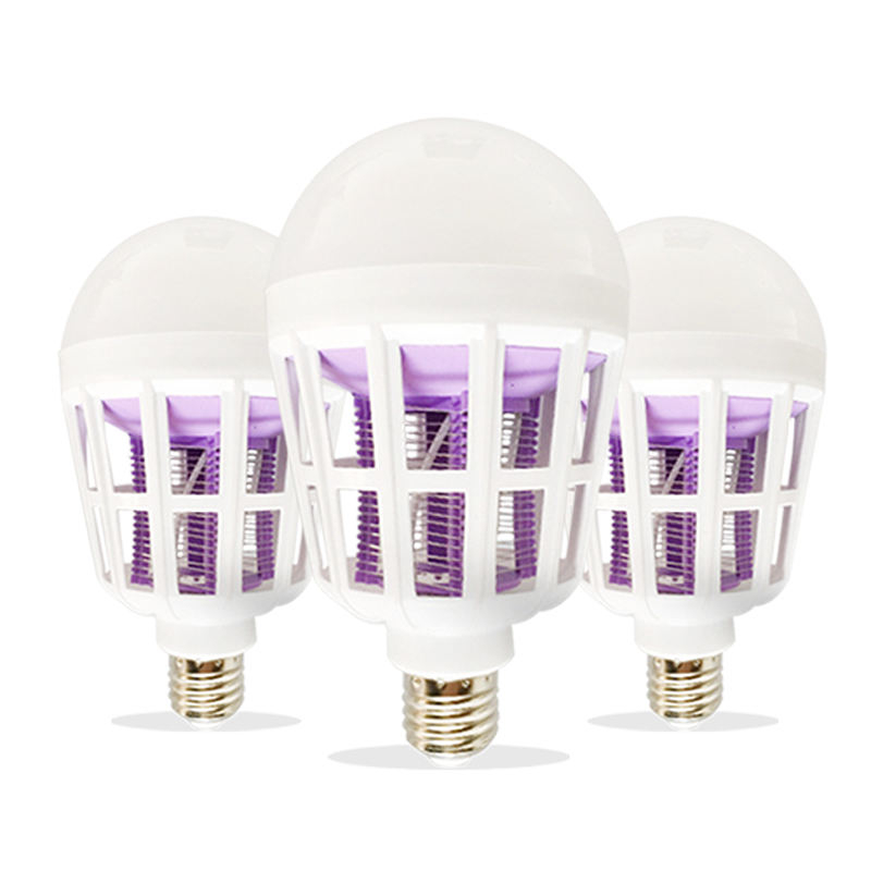 E27 15W LED ampoule 220V maison pratique tueur de moustiques veilleuse répulsif mouche insecte tueur piège lampe de nuit