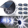 ABS LED jardin lampe solaire fleur argent couleur extérieur étanche éclairage rajeunissement applique extérieure rajeunissement applique extérieure rajeunissement applique extérieure