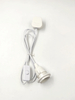 Prise de fil Support de lampe de sel de l'Himalaya Prise Accessoires de lampe de table 301 303 Interrupteur Gradateur Prise UE / AU / UE Prise à trois broches E27 Support de lampe