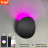 9W applique lampe intelligente led applique murale extérieure Tuya app contrôle applique extérieure étanche lumière réglable couleur réglable