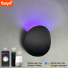 9W applique lampe intelligente led applique murale extérieure Tuya app contrôle applique extérieure étanche lumière réglable couleur réglable