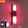 9W Tuya APP contrôle applique led lumière app contrôle app contrôle lumière or ceinture applique murale Smart applique éclairage extérieur