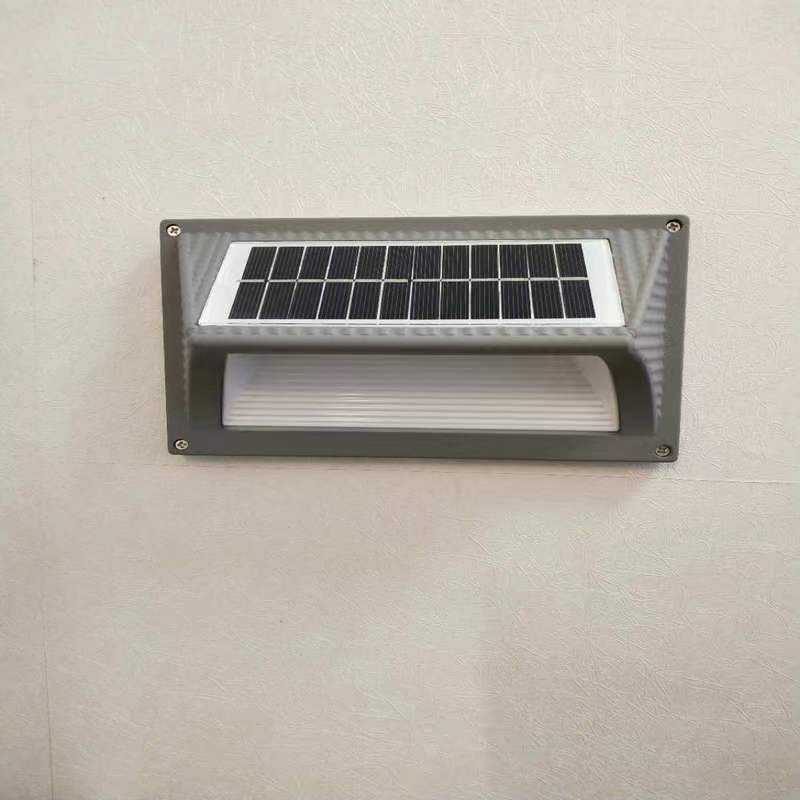 Éclairage de jardin solaire à LED éclairage de jardin solaire en aluminium vente directe d'usine de lampe solaire étanche sans fil fabriquée en Chine