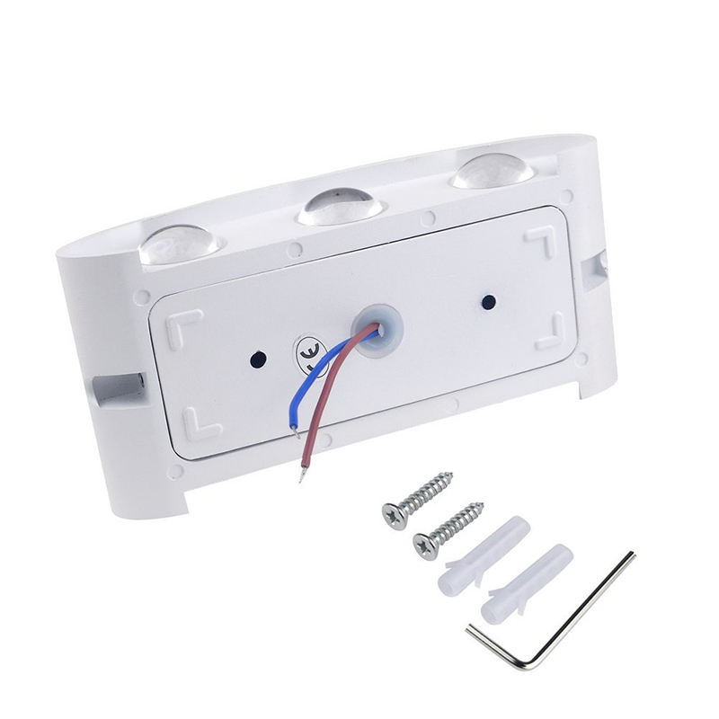 2023 décoration industrielle 6W/8W IP65 étanche extérieur mur LED lampe Wandlamp haut et bas applique murale