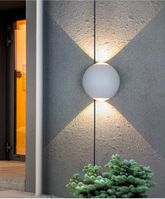 Composants électroniques Lampe murale d'intérieur RVB extérieure