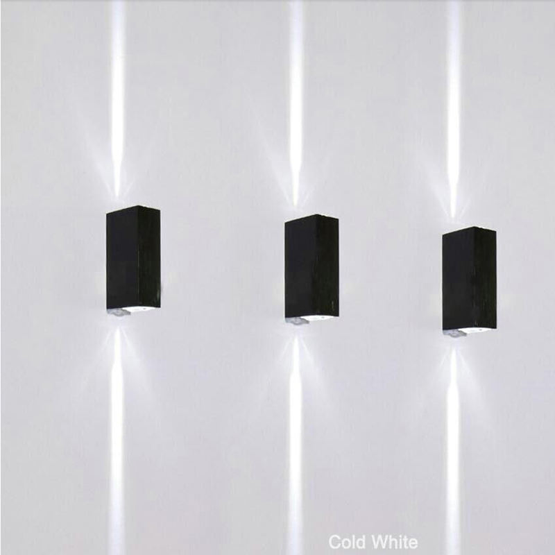 2023 nouvelle lampe de mur LED extérieur étanche couloir mur éclairage 6W aluminium extérieur Lightintg