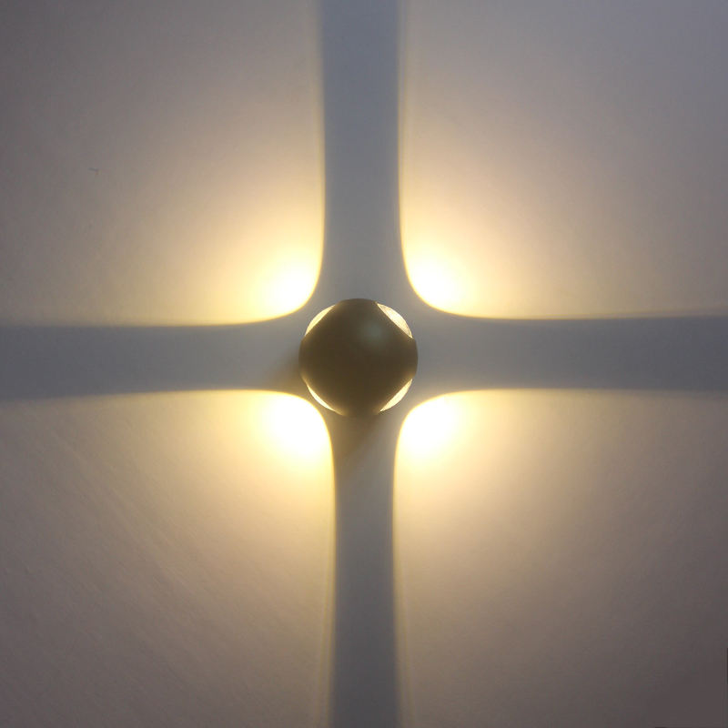 Conception Simple effet merveilleux 6W 12W applique murale porte décoration murale lumière Villa décoration LED support applique murale
