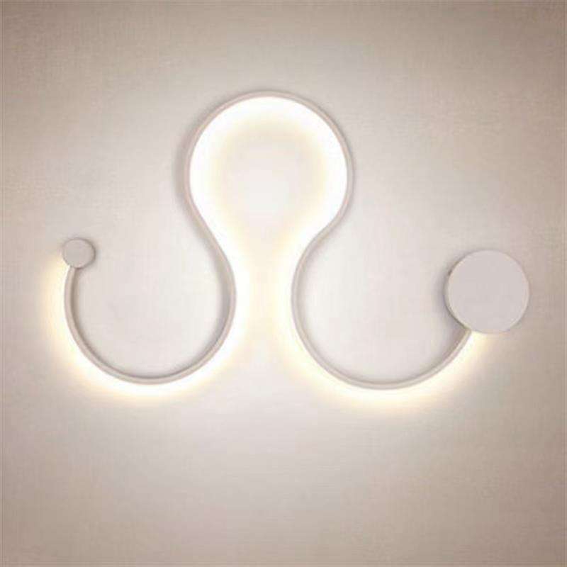 Applique minimaliste postmoderne nordique créatif led chambre chevet décoration applique salon couloir allée lampes