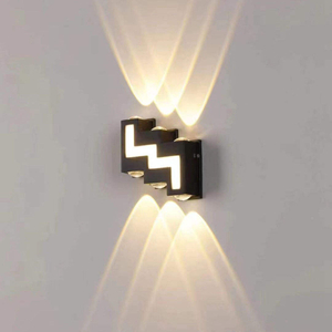 Bande étanche panneau mural lumière point culminant luxe jardin appliques murales éclairage en aluminium paysage jardin extérieur