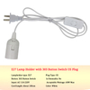 Support de lampe bases de lampe vis en laiton pour ampoule LED électrique 250v B22 E27 F519 cuivre clair OEM pièces de Style personnalisées Bronze