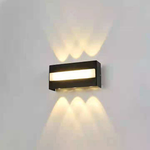 Applique murale Led porche extérieur intérieur vers le bas applique murale pour la maison escalier chambre chevet porte lampe couloir éclairage marque lumière