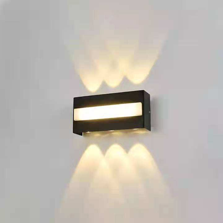 Applique murale Led porche extérieur intérieur vers le bas applique murale pour la maison escalier chambre chevet porte lampe couloir éclairage marque lumière