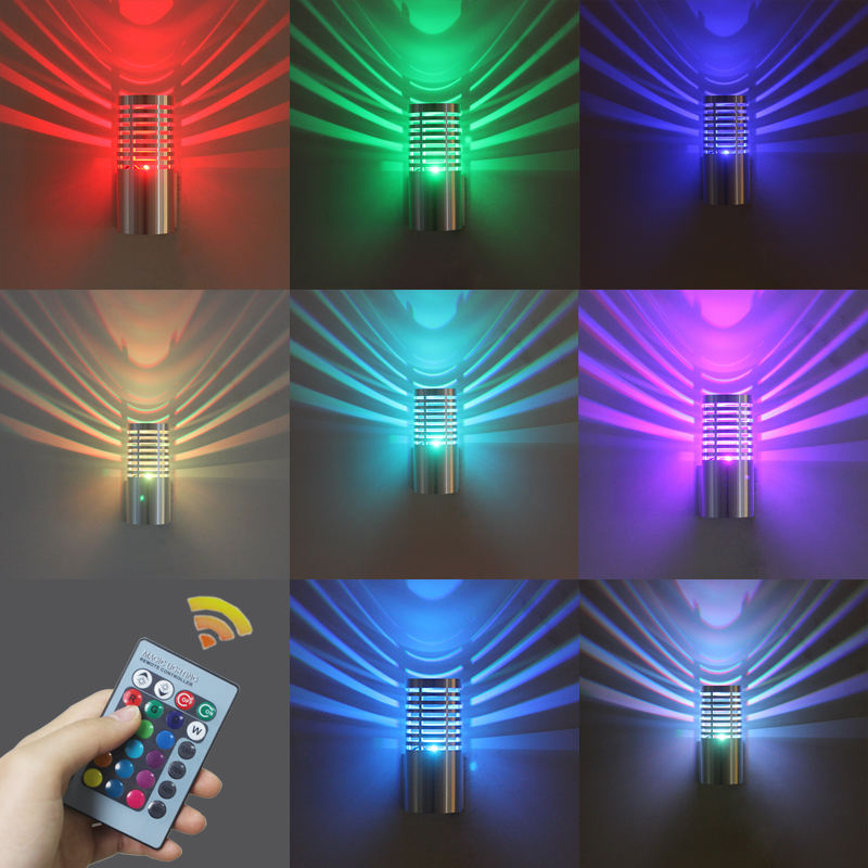 Lampes murales en aluminium pour les maisons lumières d'intérieur led escalier intérieur led lumières lampes de chevet du milieu du siècle