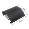 Applique murale extérieure de lampe d'alimentation directe d'usine menée avec la meilleure qualité