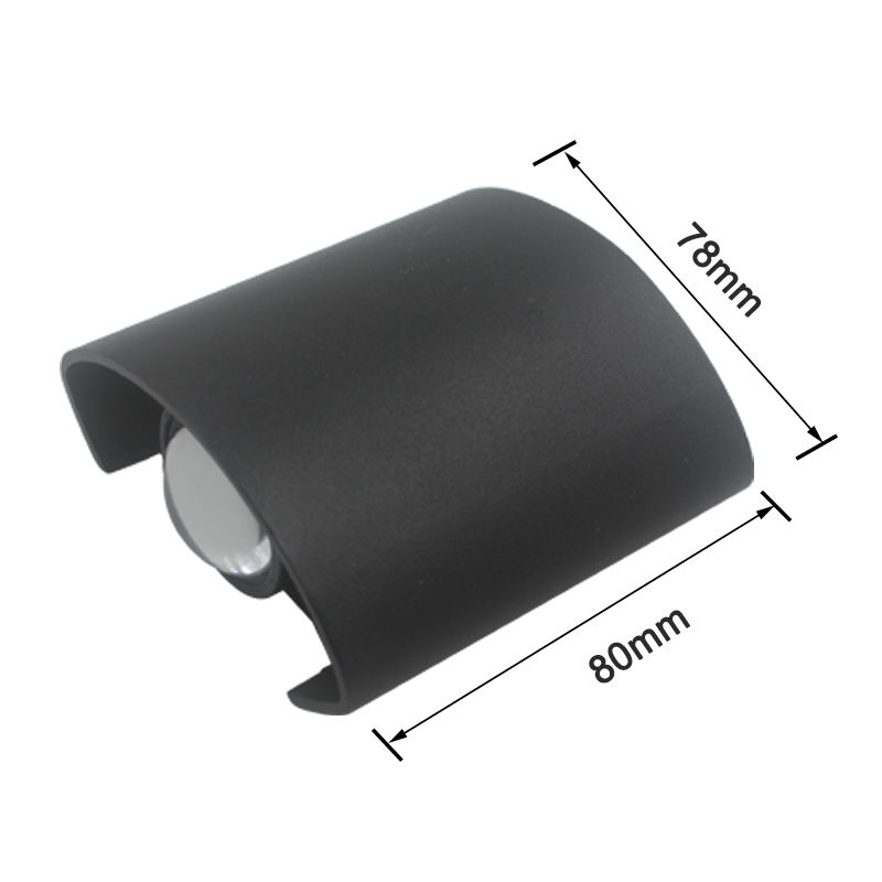 Applique murale extérieure de lampe d'alimentation directe d'usine menée avec la meilleure qualité