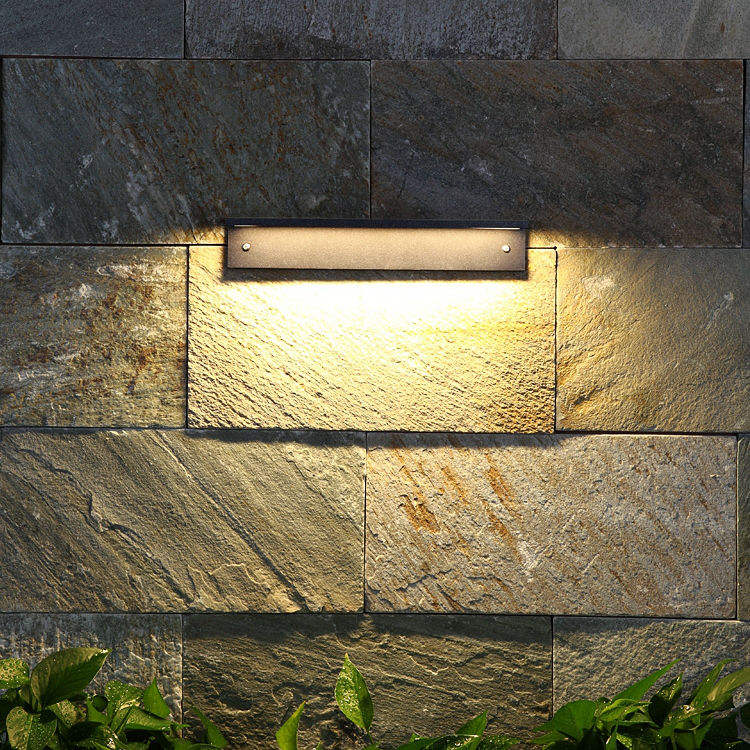 Outdoor Wandlamp Waterdichte LED Lange Moderne IP65 Licht Tuin Binnenplaats Balkon Blaker Armatuur 110V 220V applique murale extérieure