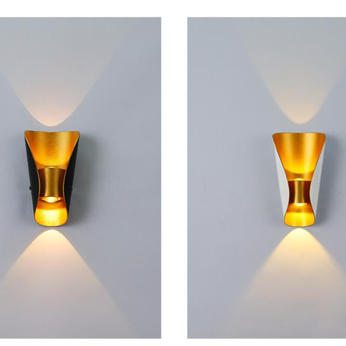 Lampe décorative led applique murale grand bateau applique étanche et veilleuse extérieure simple aluminium