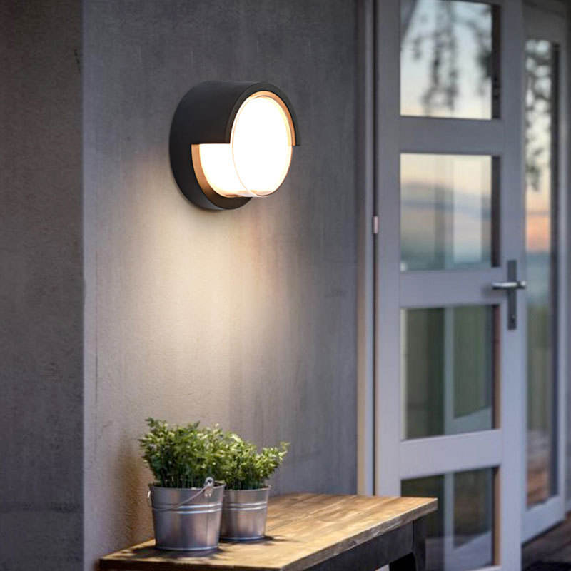 Tuya extérieur Wifi LED lampes murales intelligentes 10W Cube RGB App Dimmable applique étanche jardin Alexa Google maison applique murale AC85-265V