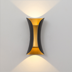 Applique murale étanche 10W applique murale moderne à LED vers le bas éclairage extérieur maison chambre chambre