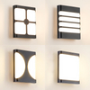 Applique murale extérieure étanche Simple Led jardin allée lumière porte extérieure tête lumière mur extérieur balcon étanche à l'humidité Patio