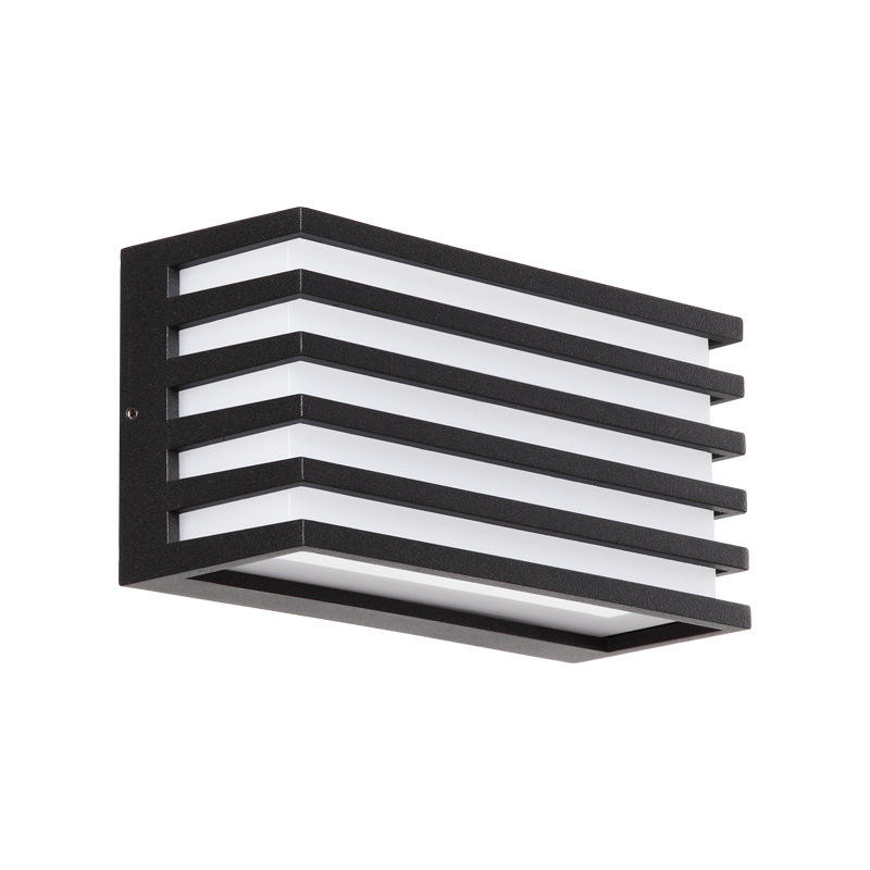 Nieuwe Outdoor Waterdichte Moderne LED Wandlampen Lange Acryl Woonkamer Slaapkamer Gang Veranda Zwart Indoor Lamp Verlichting