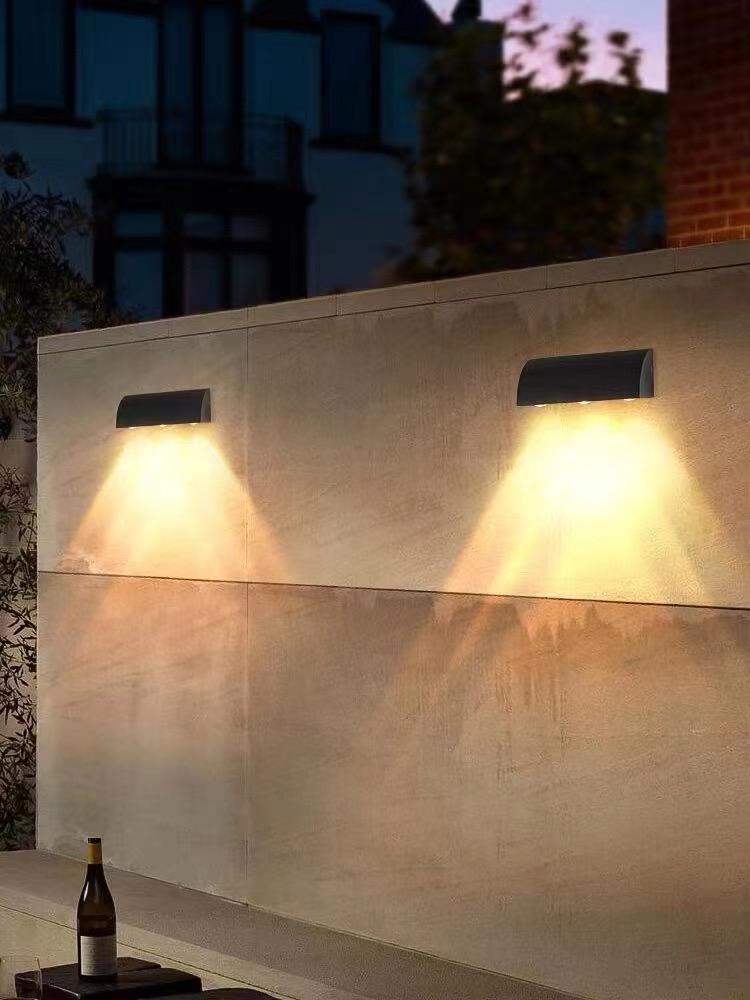 3W Moderne Simple Extérieur Étanche IP65 LED Applique Cour Lampes Jardin Applique Murale Prix Usine
