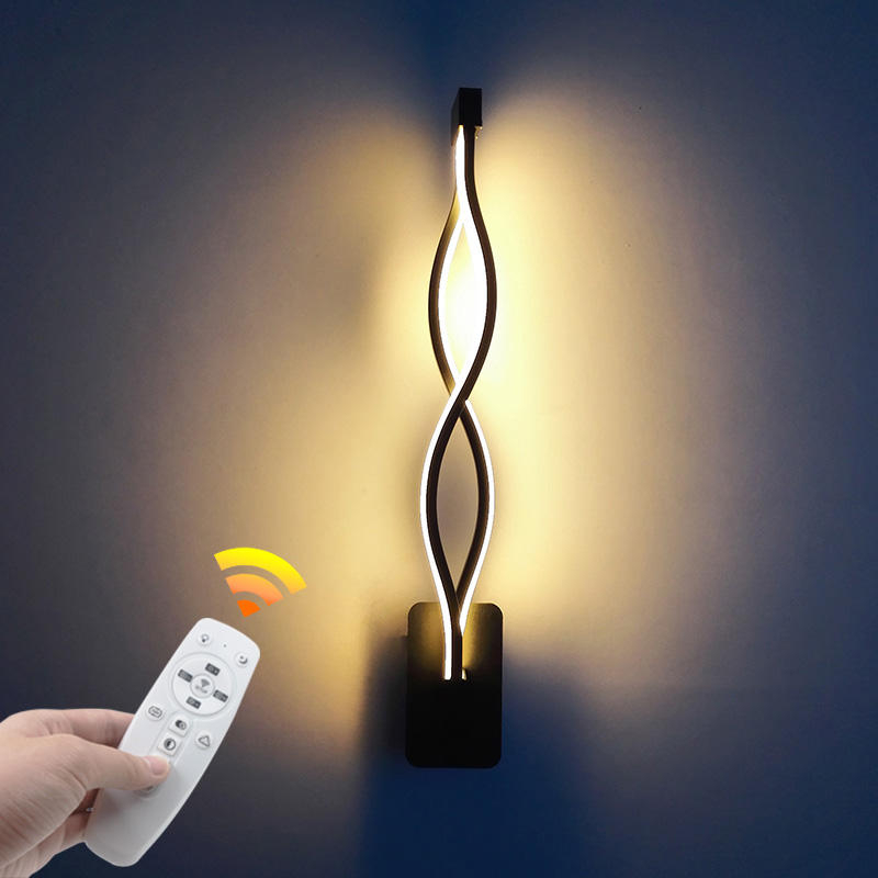 21W 2.4G Lampe de chambre moderne Applique murale à ondes longues et veilleuse Led de haute qualité avec prix d'usine de haute qualité
