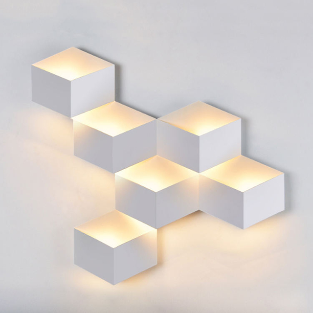 6W 12W nouveau COB Led Wandlamp étanche extérieur haut et bas éclairage de jardin avec prix d'usine minimaliste et moderne IP65