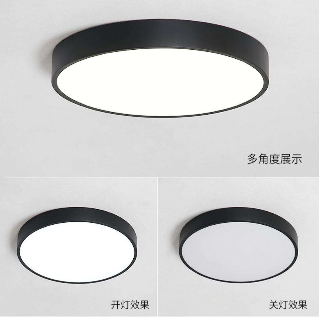 Led Plafonniers Ultra Mince LED Plafonniers Moderne Panneau Lumière 30W 50W 72W Downlights pour Salon Chambre Cuisine Maison