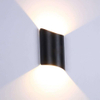 12W mur extérieur led éclairage feuille forme applique murale moderne led applique murale Led intérieur applique murale Led paysage décoration éclairage