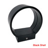 5W blanc chaud/lumière froide applique murale cercle pour la décoration intérieure illumine les lumières applique murale LED noir/blanc lumière haut et bas