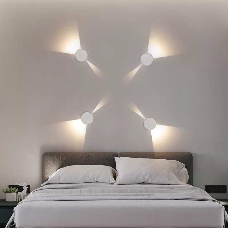 Applique murale pour hôtel LED intérieur décor à la maison applique murale en aluminium chambre lampe de chevet salon couloir salle d'étude décoration appliques murales