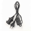 Prise de fil UE 303 interrupteur Rallonge cordon d'alimentation 303 interrupteur E14 double anneau câble vis base support de lampe LED suspension tête ampoule douille