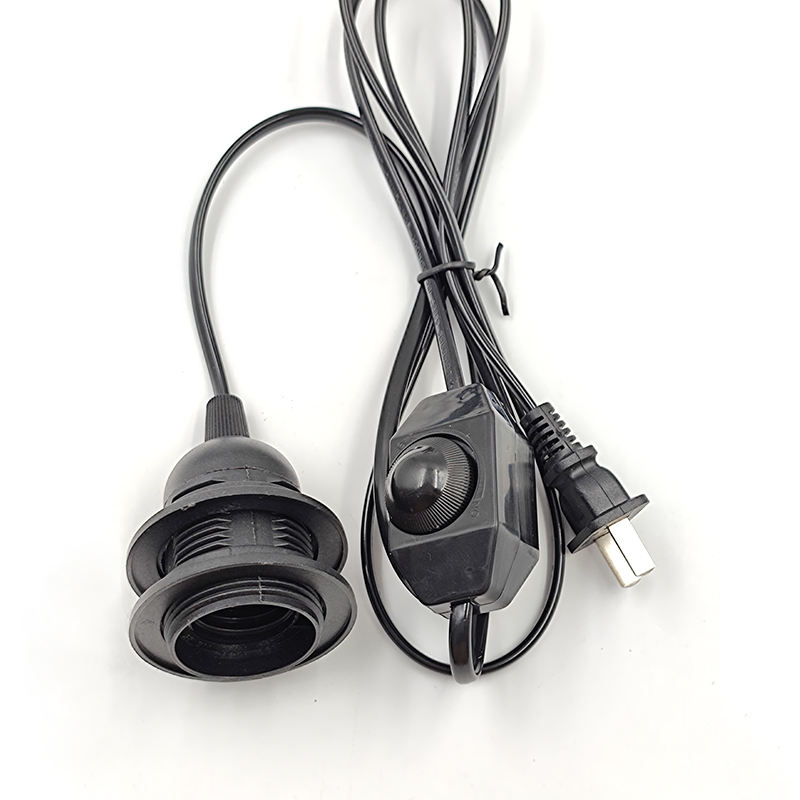 Base de la lampe E27 E26 Porcelaine Noir Corps Céramique Style Couleur Vis Matériau Origine Titulaire led lumière pièces