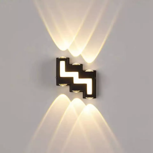 Imperméable à l'eau AC85-265V mural LED applique murale moderne nordique intérieur appliques salon porche extérieur
