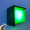 5W moderne LED lumière froide RGB avec contrôleur haut et bas éclairage Cube applique luminaire montage intérieur éclairage extérieur