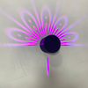 Nouveau 3W RGB avec contrôleur à distance tactile coloré appliques nordiques éclairage pour fête maison chambre