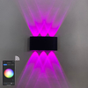 Applique murale intérieure APP télécommande Bluetooth-compatible Dimmable LED applique RGBW utilisé pour la décoration de vacances AC85-265V