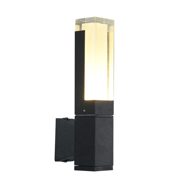 Appliques murales LED modernes blanc/or avec éclairage intérieur noir pour hall chambre étude salon luminaires entrée 90-260V