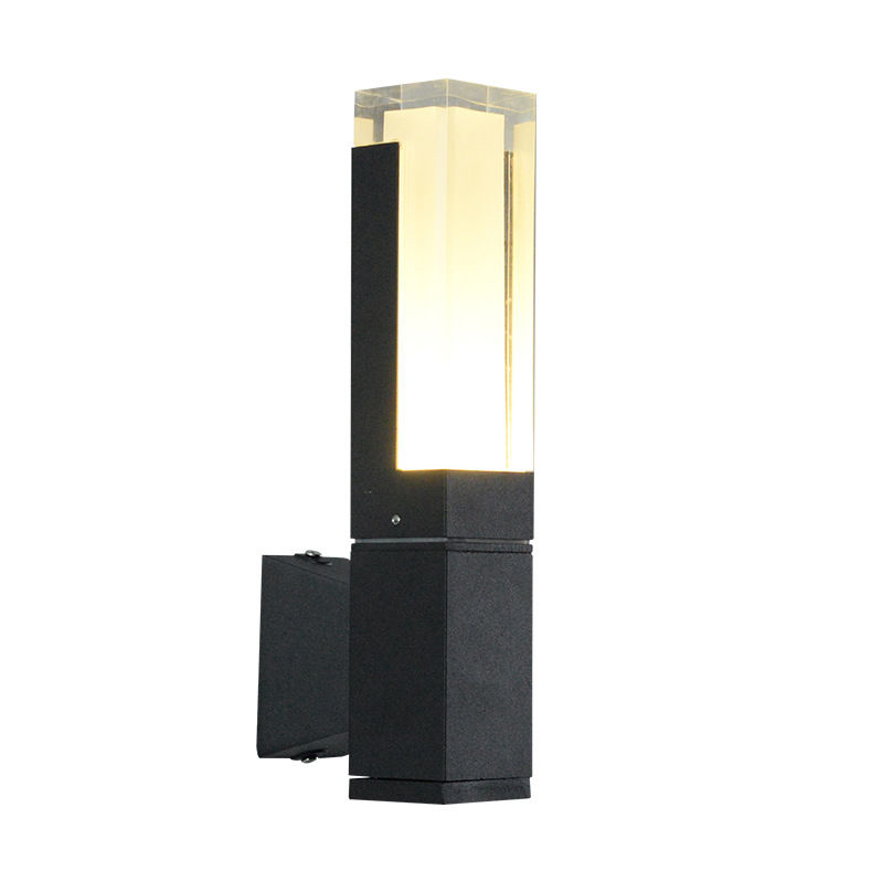 Appliques murales LED modernes blanc/or avec éclairage intérieur noir pour hall chambre étude salon luminaires entrée 90-260V