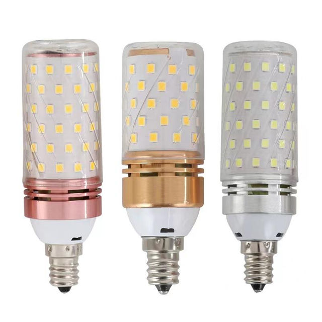 5W LED E14 ampoule température tricolore maïs ampoule 12W 16W 18W lustre ampoule pour applique murale intérieure