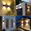 NOUVELLES appliques murales solaires extérieur étanche décoration de rue éclairage mural LED lampe de porche à énergie solaire pour Villa Patio jardin