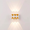 Nouveau style haut et bas étanche veilleuse LED applique murale IP65 85-265V applique murale