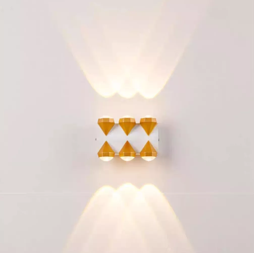 Nouveau style haut et bas étanche veilleuse LED applique murale IP65 85-265V applique murale
