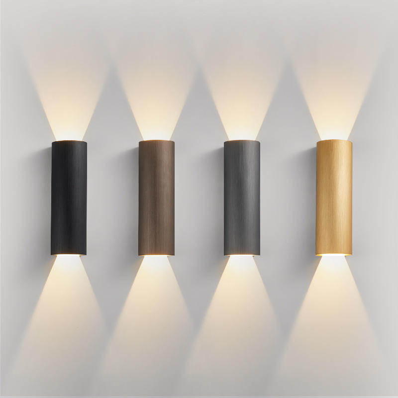 Nouvelles lampes murales Led lumière linéaire haut et bas corps lumineux lampe article Style d'éclairage bureau moderne Rohs matériel Epistar flux d'entrée