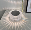 Lampe de table en cristal de rose espagnole Lampes de bureau de chambre à coucher lampes led pour table de chevet Charge USB Chevet Romantique Veilleuse Atmosphère Pétale 